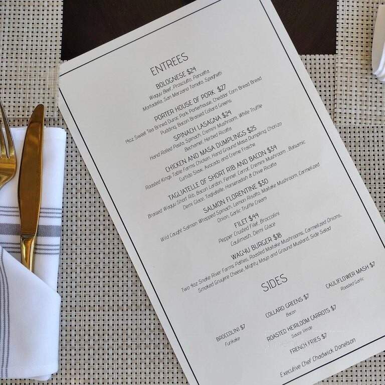 Bitterroot - Destin, FL menu_pic