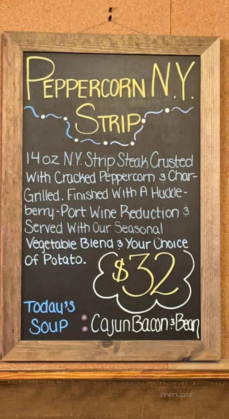 The Shoe - Polson, MT menu_pic