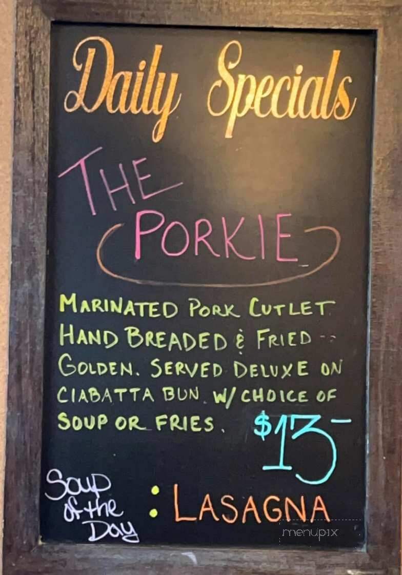 The Shoe - Polson, MT menu_pic