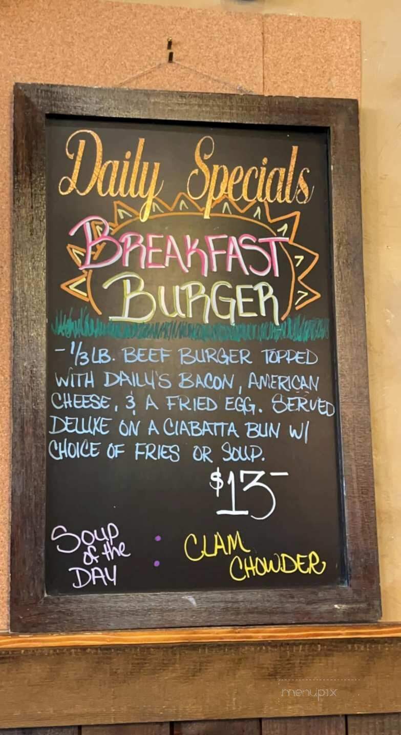The Shoe - Polson, MT menu_pic