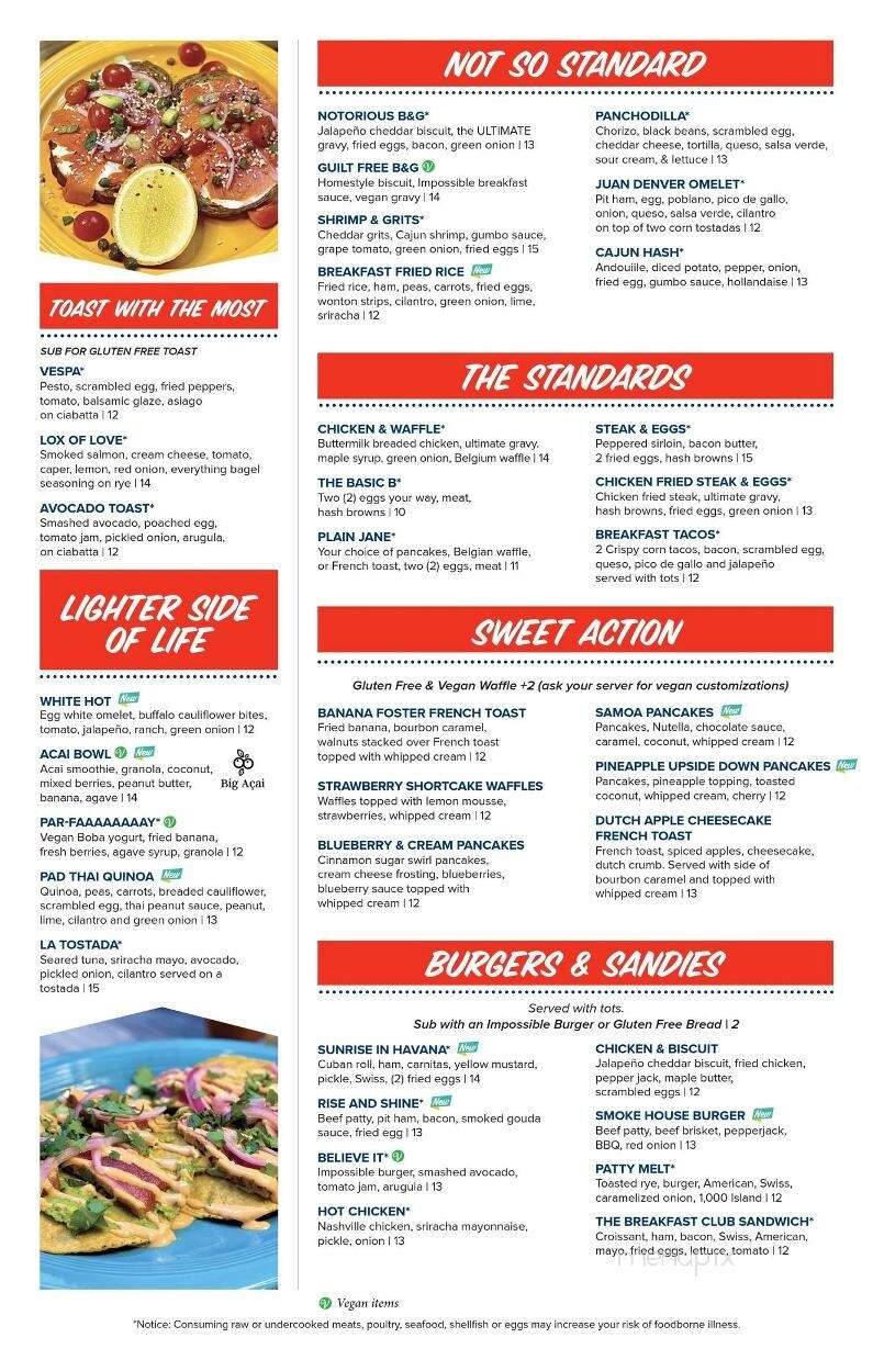 The Breakfast Club - Des Moines, IA menu_pic