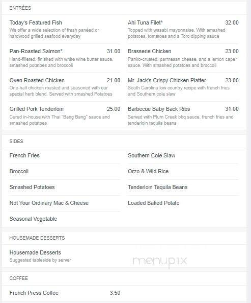 Redlands Grill - San Antonio, TX menu_pic