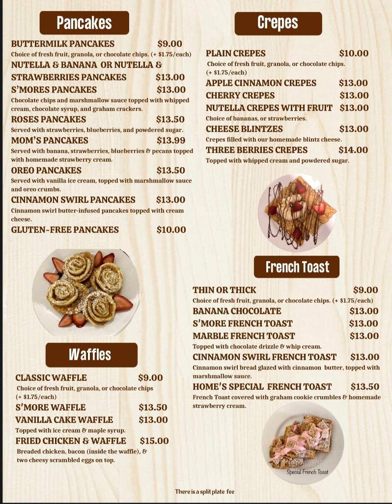 Mr. Breakfast Restaurant - Hoffman Estates, IL menu_pic
