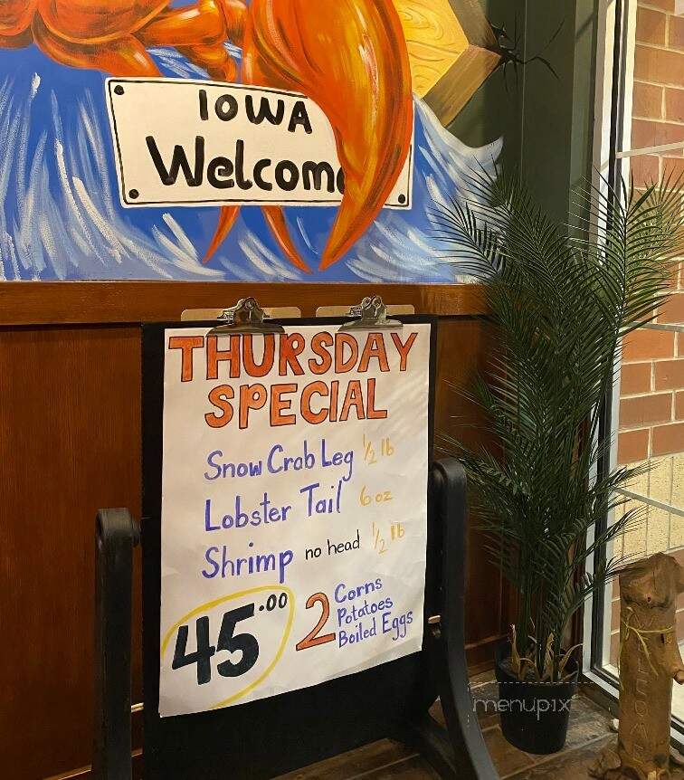 North Grand Seafood - Ames, IA menu_pic