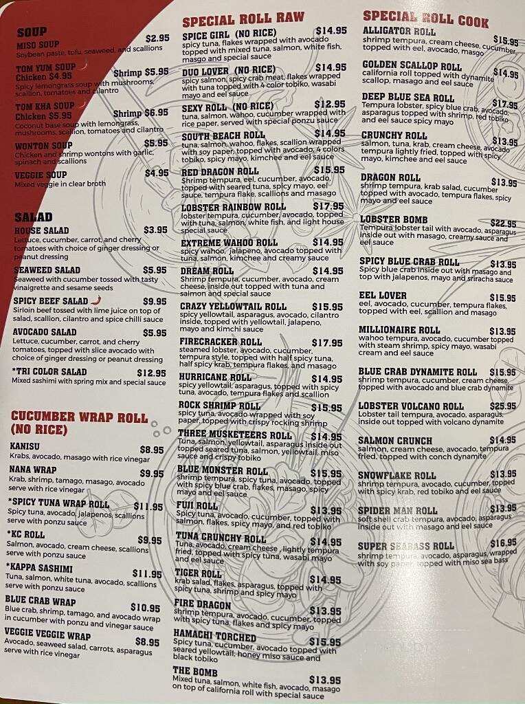 Lighthouse Thai Sushi - Lighthouse Point, FL menu_pic