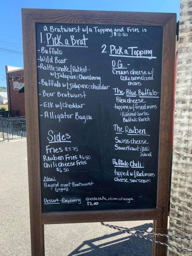 Fainting Goat Brewing Company - Benson, NC menu_pic