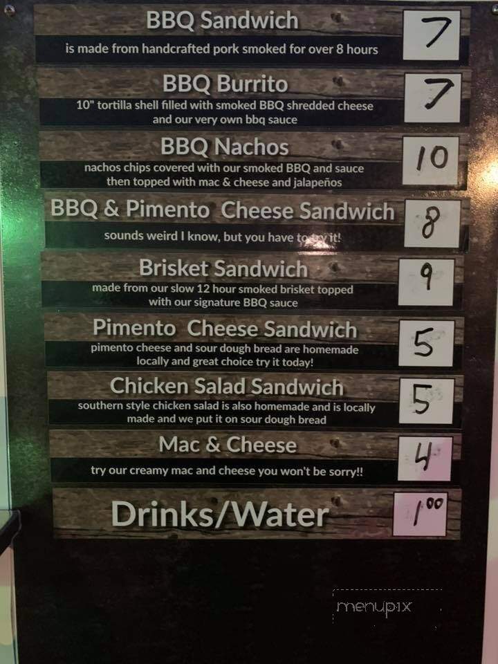 Fainting Goat Brewing Company - Benson, NC menu_pic