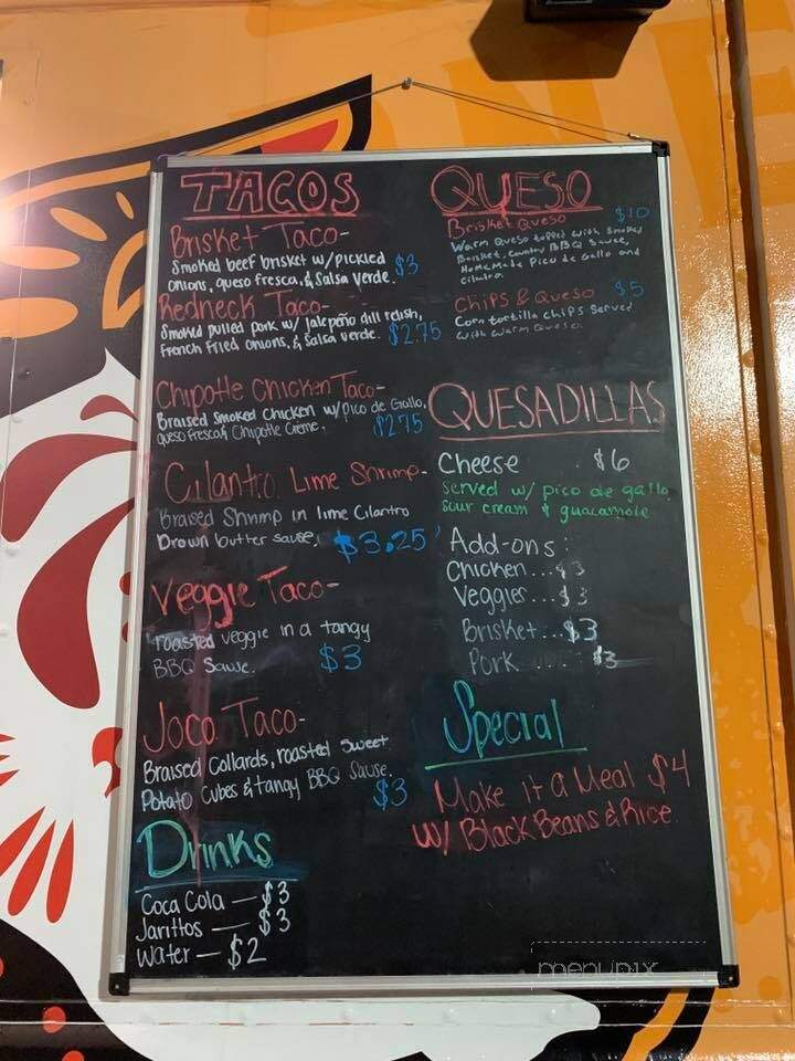 Fainting Goat Brewing Company - Benson, NC menu_pic
