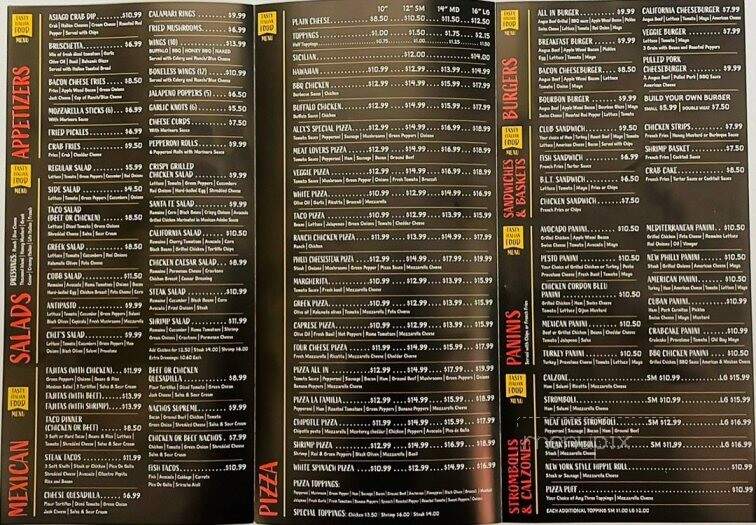 Little Alex's Pizzeria - Hagerstown, MD menu_pic