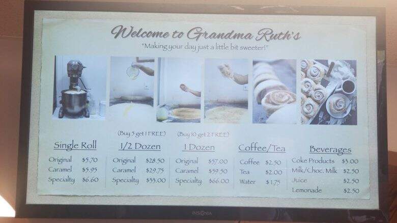 Grandma Ruth's Cinnamon Rolls - Branson, MO