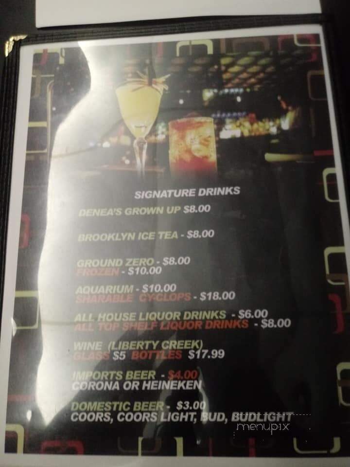 Brooklyn Restaurant and lounge - Orangeburg, SC menu_pic