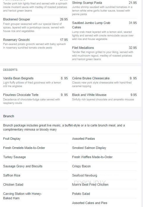 Bethesda Blues & Jazz Supper Club - Bethesda, MD menu_pic