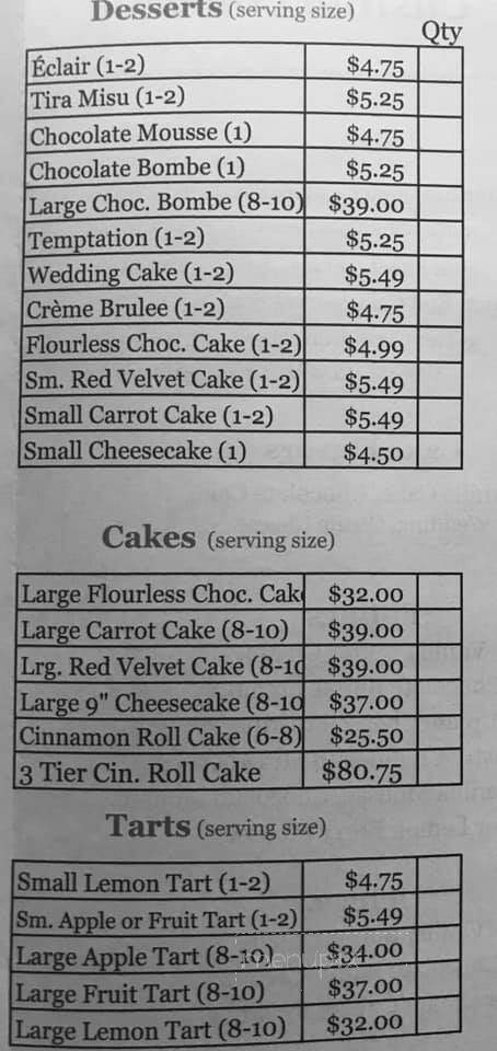Sticky Fingers Bakery - Dover, VT menu_pic
