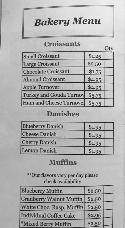 Sticky Fingers Bakery - Dover, VT menu_pic