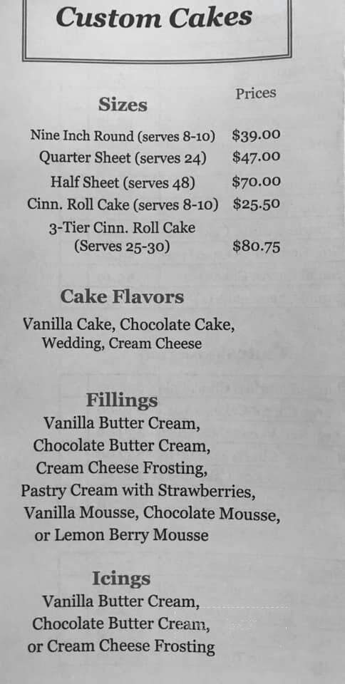 Sticky Fingers Bakery - Dover, VT menu_pic