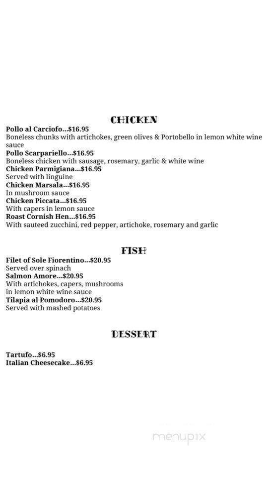 KP Sarelli's - Bayonne, NJ menu_pic