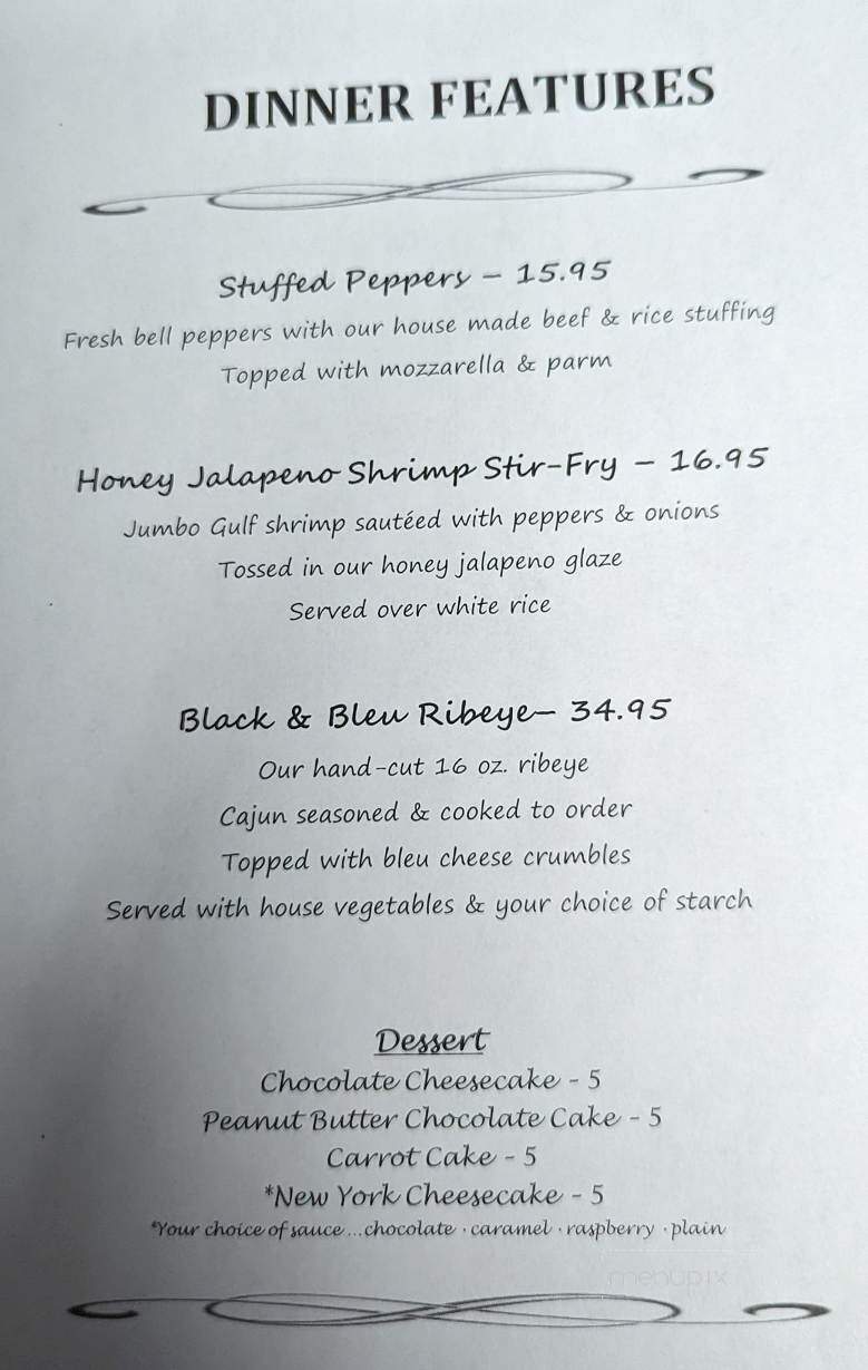 Oakwood Bar & Grill - Dearborn, MI menu_pic