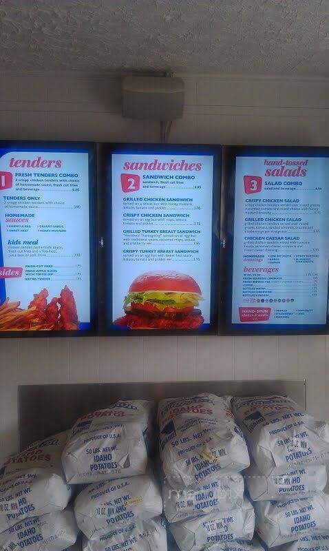 Tenders Fresh Food - Cornelius, NC menu_pic