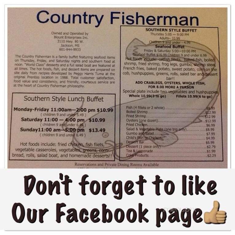 Country Fisherman - Jackson, MS