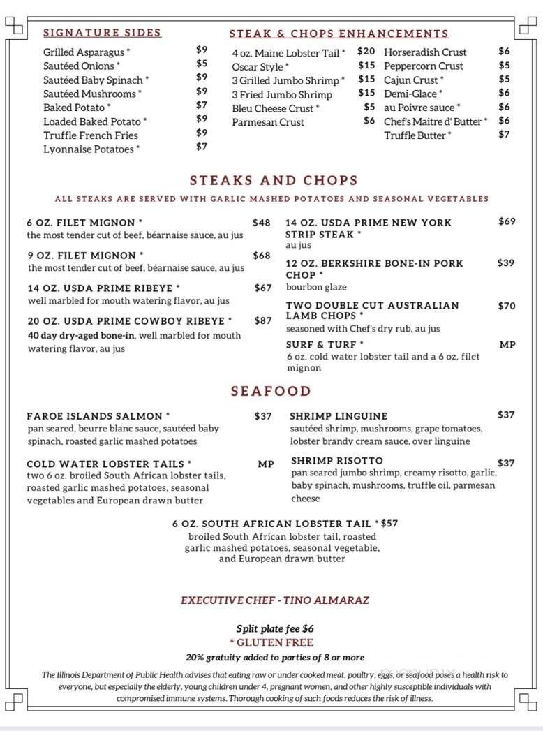 Anvil Club - East Dundee, IL menu_pic
