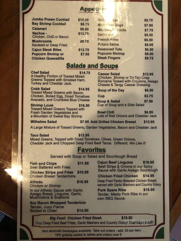 Wilhelms Eatery - Albany, OR