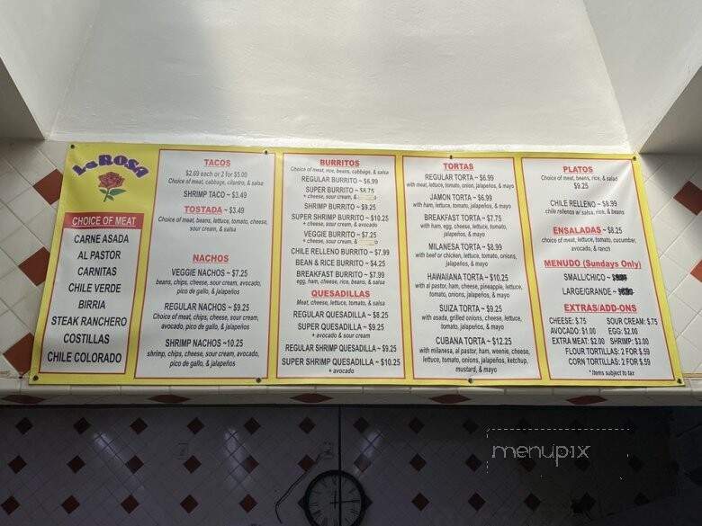 La Rosa Markets Inc-Bakery - Watsonville, CA menu_pic