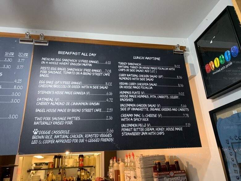 Uncommon Grounds - Saugatuck, MI menu_pic