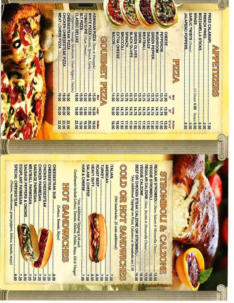 Grandpa's Pizza - Bonita Springs, FL menu_pic