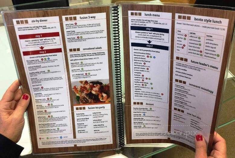 Fusion Restaurant - Frankfort, MI menu_pic