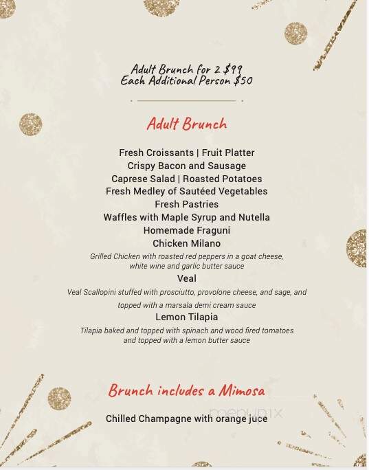 Mick and Angelo's Italian Eatery - Niagara Falls, ON menu_pic