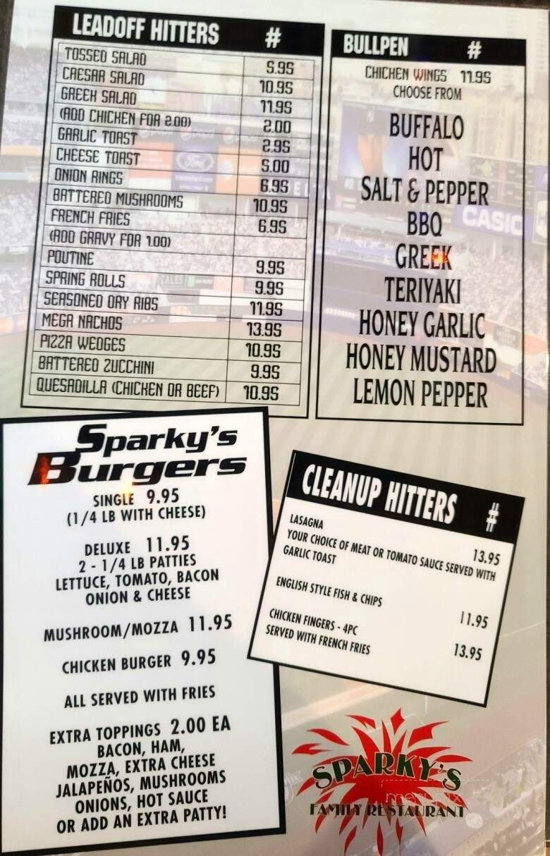Sparky's Family Restaurant - Regina, SK