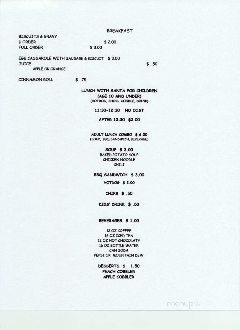 Golden Windmill - Golden, IL menu_pic