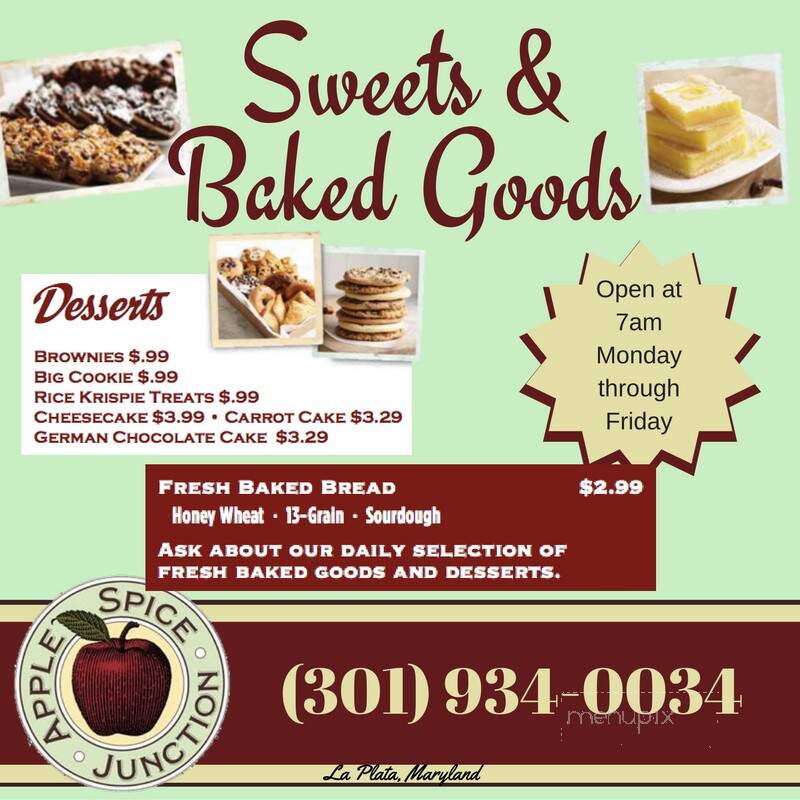 Apple Spice Junction - La Plata, MD menu_pic