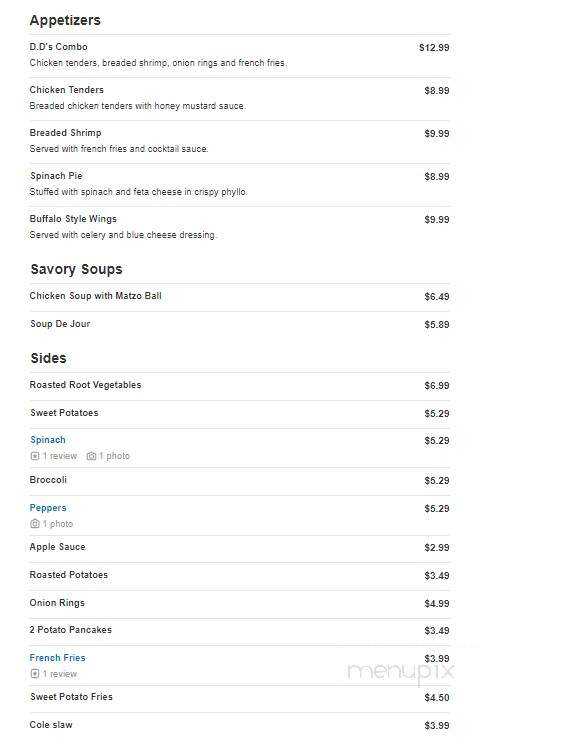 Nancy's Kitchen - Silver Spring, MD menu_pic
