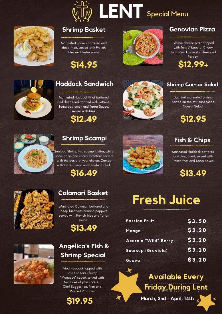 Cappy's Pizza - Plymouth, MA menu_pic