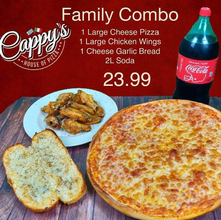 Cappy's Pizza - Plymouth, MA menu_pic