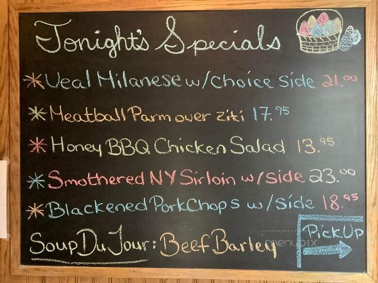 Gregory's Pizza Pub & Restaurant - Wilbraham, MA menu_pic