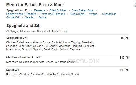 Palace Pizza & More - Fairhaven, MA