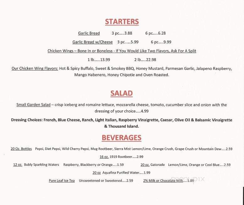 Sven & Ole's - Grand Marais, MN menu_pic