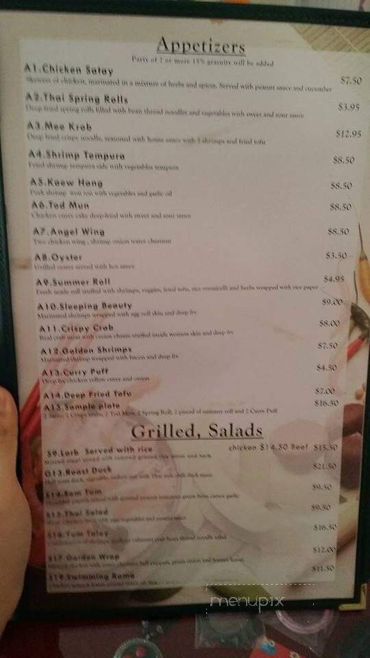 Thai Palace Restaurant - Kalispell, MT menu_pic