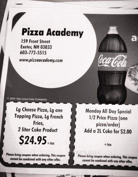 Pizza Academy - Exeter, NH