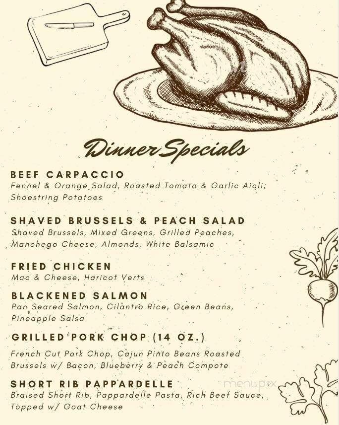 Fox & Hound Tavern - Lebanon, NJ menu_pic