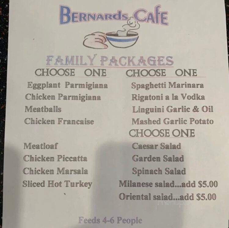 Bernards Deli & Cafe - Bernardsville, NJ