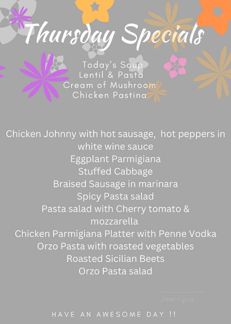 Sergio & Co Italian Spclts - Denville, NJ menu_pic