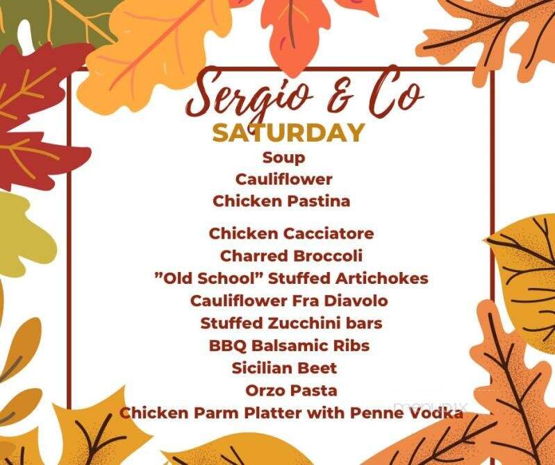 Sergio & Co Italian Spclts - Denville, NJ menu_pic