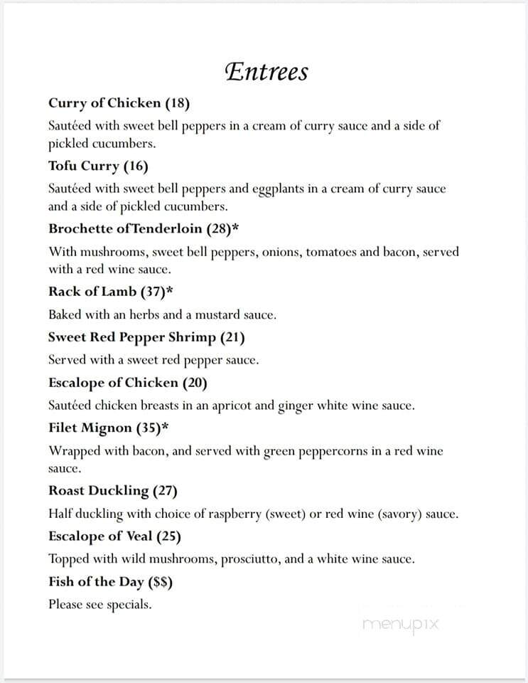 Bunha Faun - Malvern, PA menu_pic