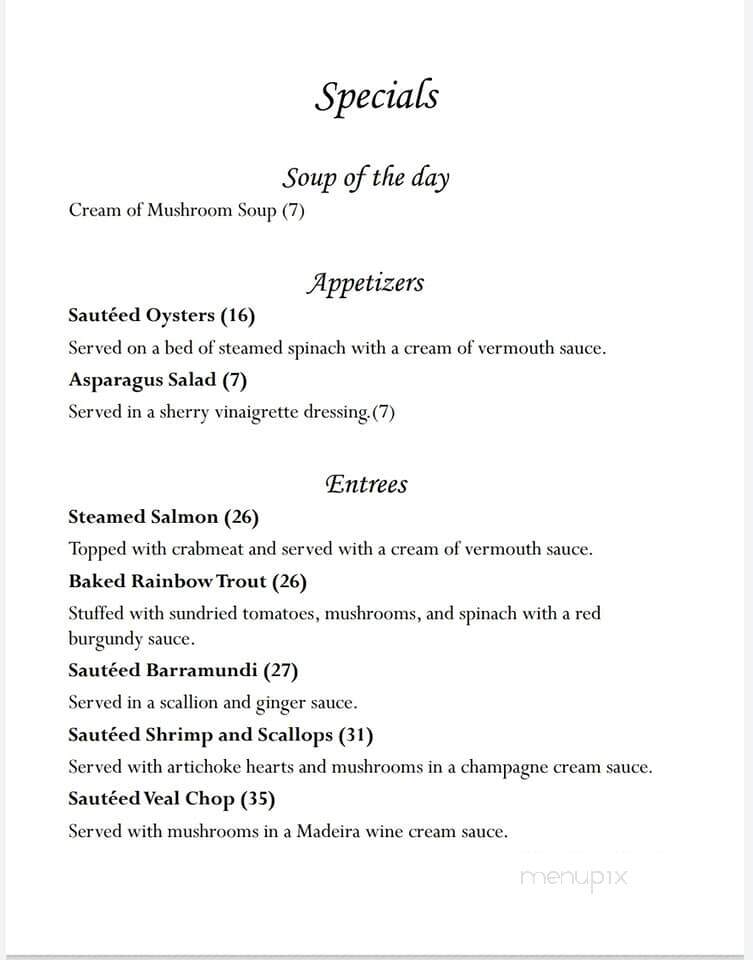 Bunha Faun - Malvern, PA menu_pic