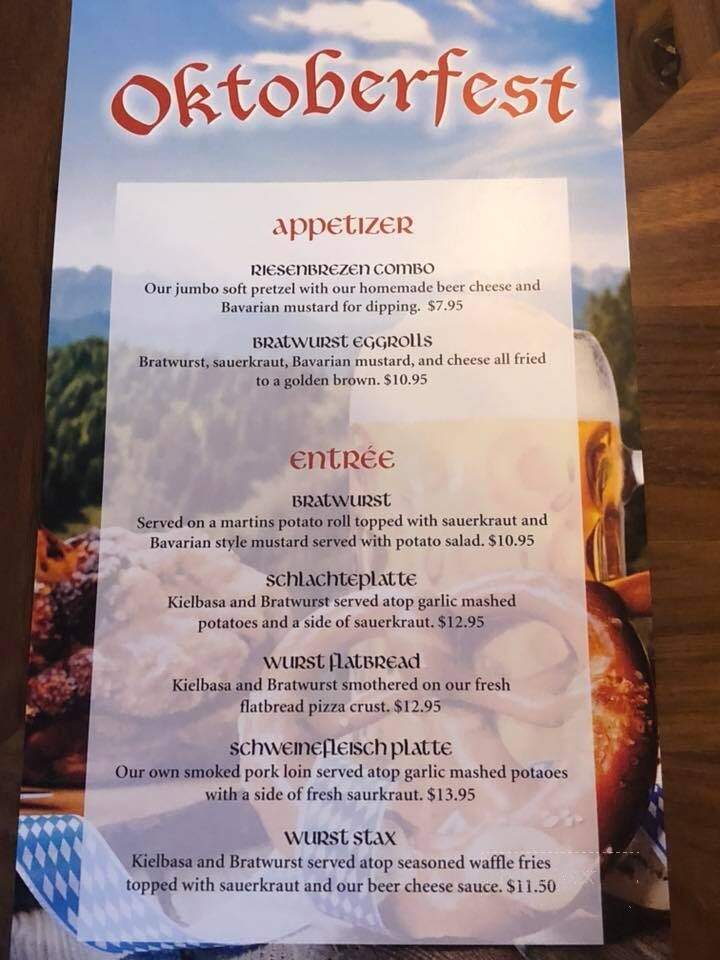 Dukes Bar & Grille - Wormleysburg, PA menu_pic