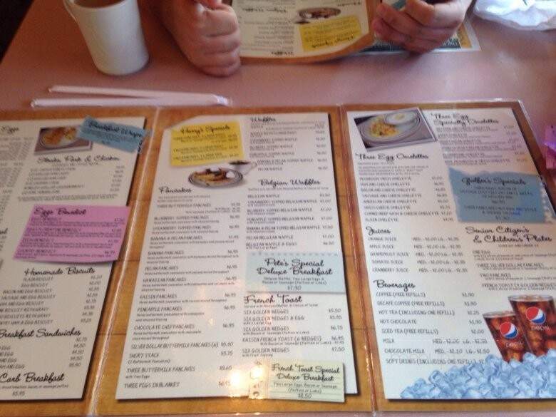 Harry's Breakfast Pancakes - Myrtle Beach, SC menu_pic
