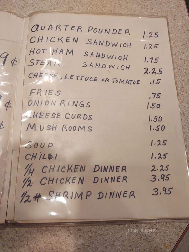 Ike Walton Lodge - Danbury, WI menu_pic